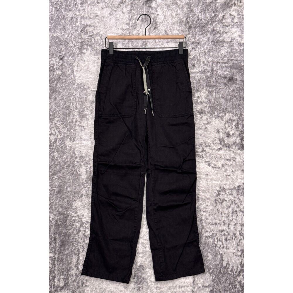 Zadig & Voltaire Pants 34 / XS Womens Black Twill Drawstring Utility